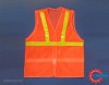 Áo lưới màu cam phản quang vàng APQ-18